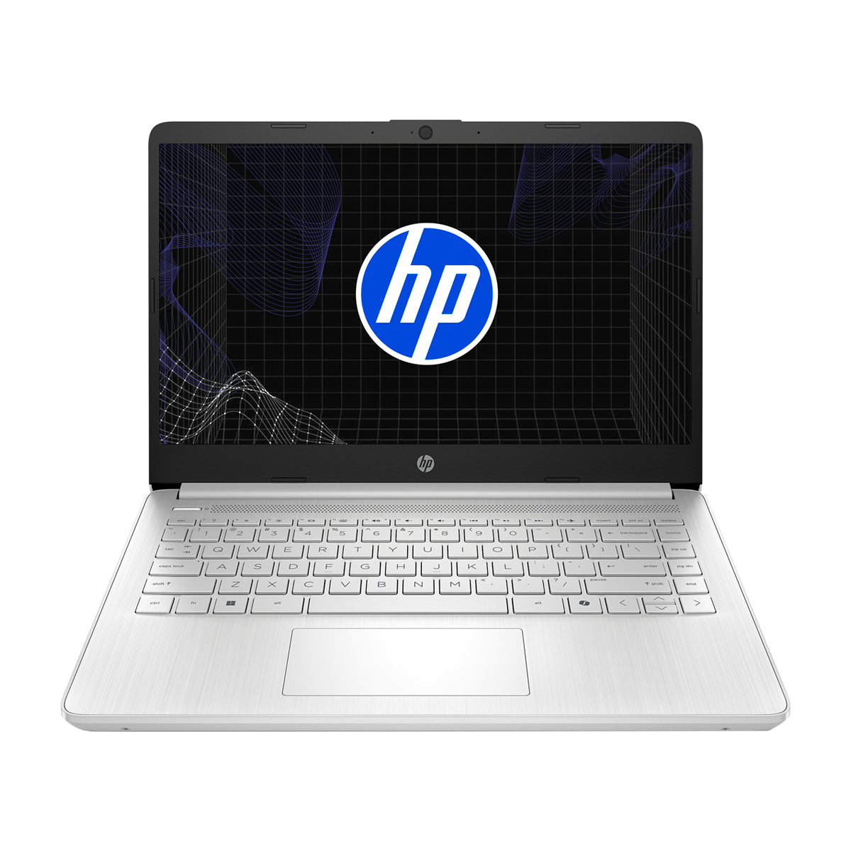 HP Laptop 14" HD, Intel N150, 4GB RAM, 128GB UFS, Windows 11 Home | Plateado