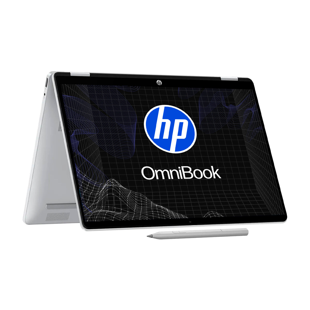 HP OmniBook 5 Flip Laptop Convertible 14" 2K Táctil, Intel Core i5-1334U, 16GB RAM, 512GB SSD, Intel Iris Xe, Windows 11 Home | Plateado