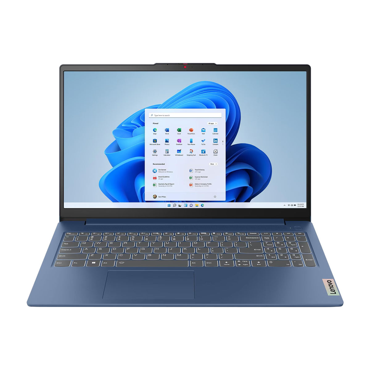 Lenovo IdeaPad Slim 3 Laptop 15.6" FHD, AMD Ryzen 3 7320U, 8GB RAM, 512GB SSD, AMD Radeon 610M, Windows 11 Home | Azul