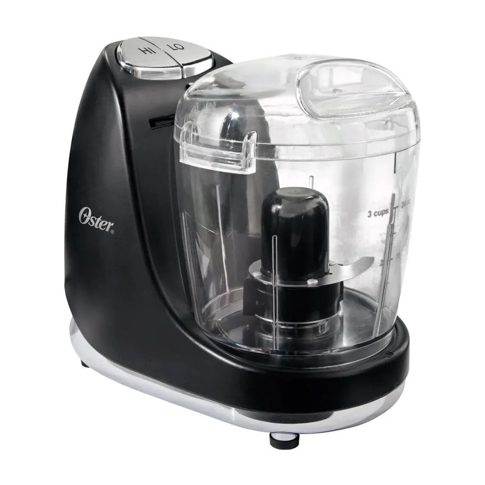 Oster 3320 Procesador de Alimentos de 3 Tazas | Función de Pulso | 500W | Negro