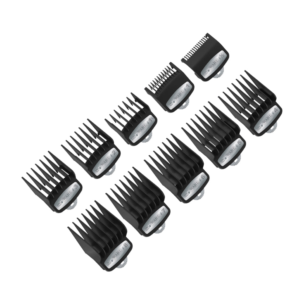 Wahl Kit de 10 Peines Guia Premium de 1.5mm a 25mm