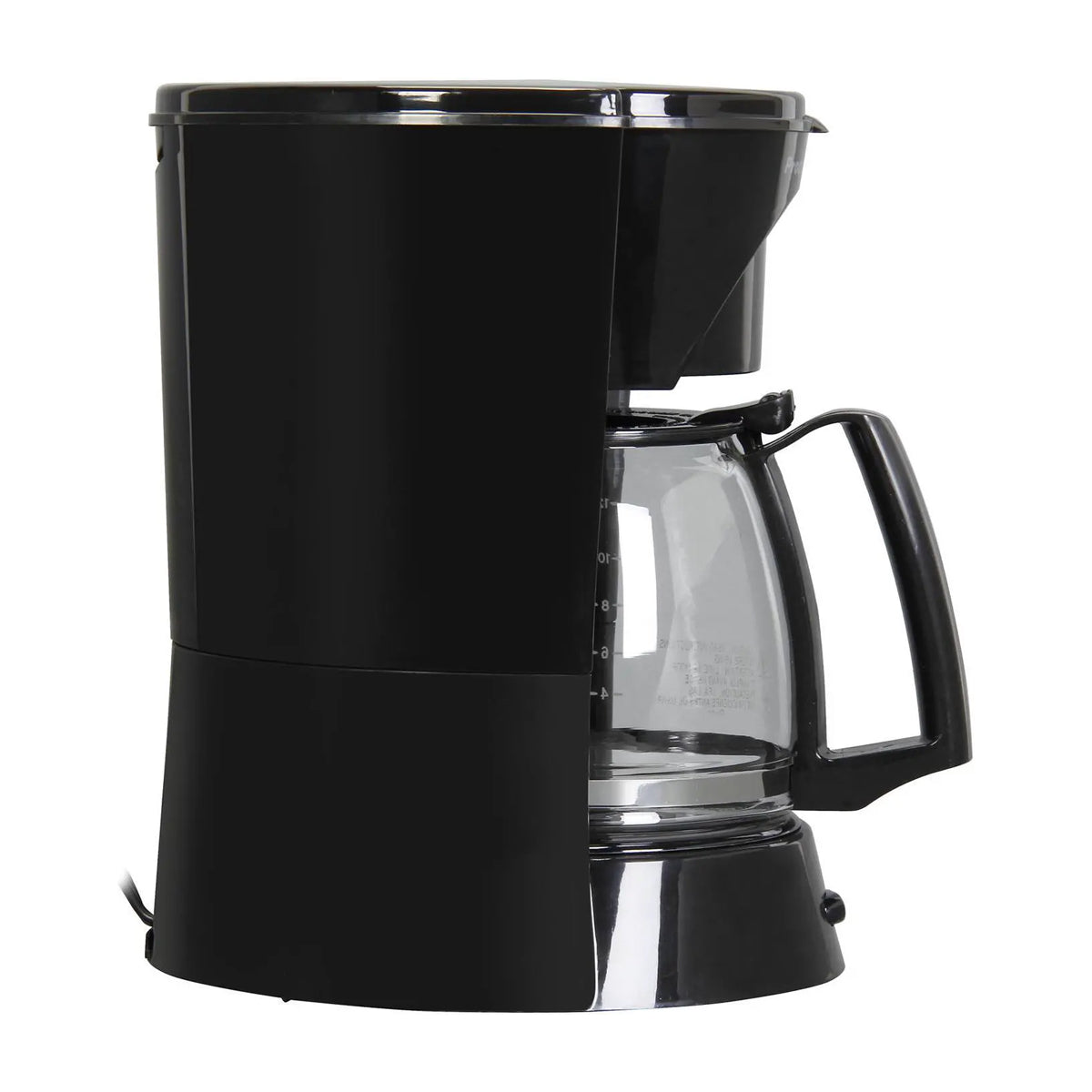 Proctor Silex Cafetera de 12 Tazas | Filtro Permanente Lavable | Interruptor Iluminado | Negro
