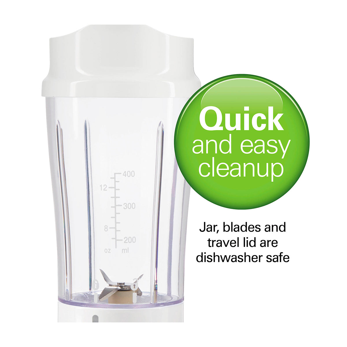 Hamilton Beach Licuadora Personal | Blanco