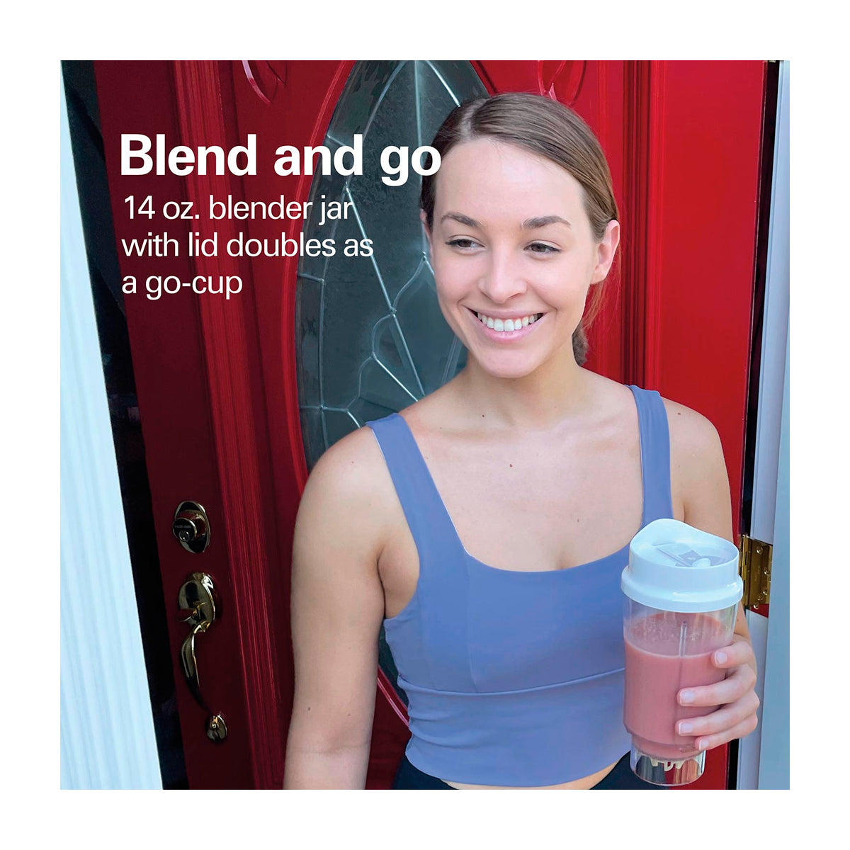 Hamilton Beach Licuadora Personal | Blanco