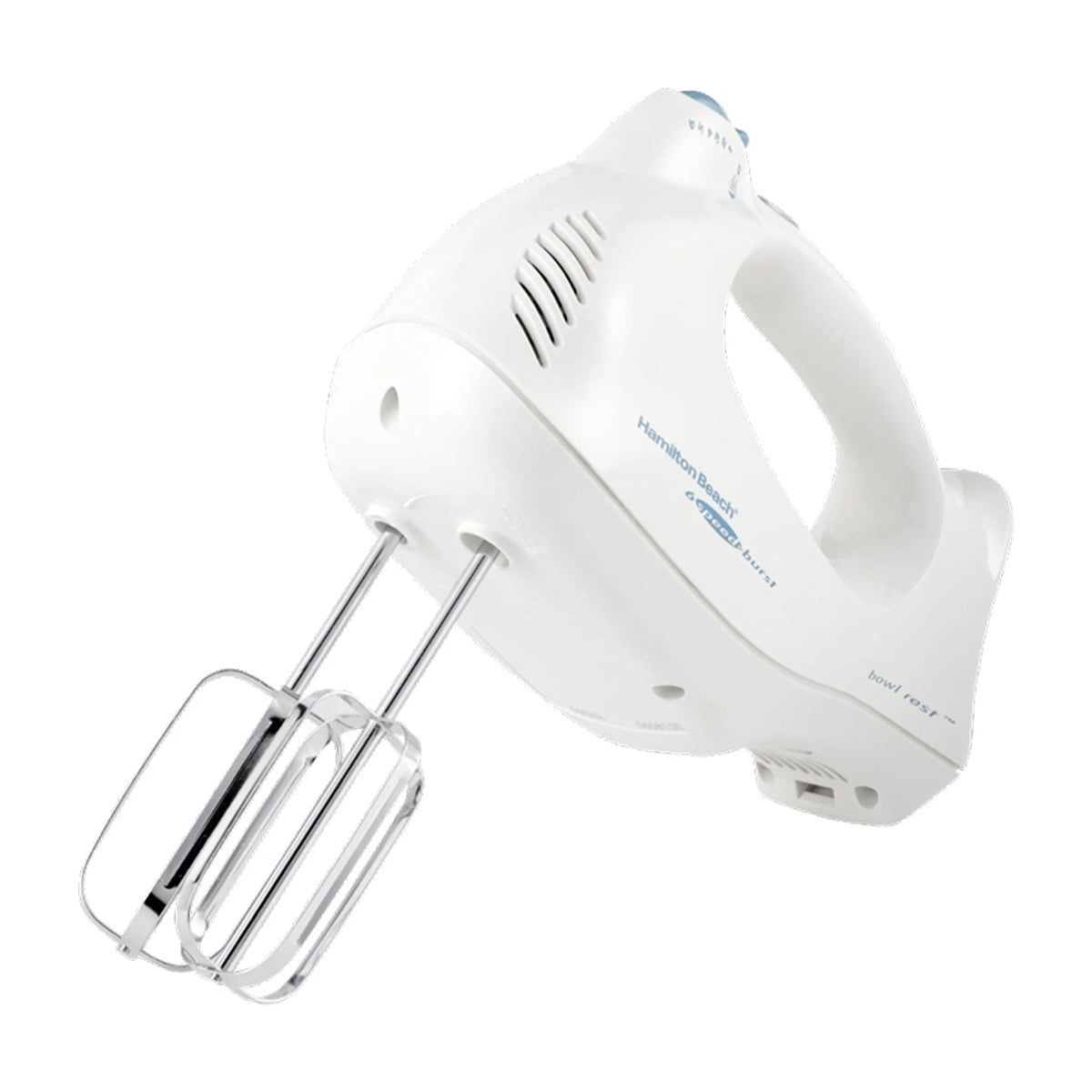 Hamilton Beach Batidora de Pedestal / Mano de 6 Velocidades | 3.79L | 275W | Blanco