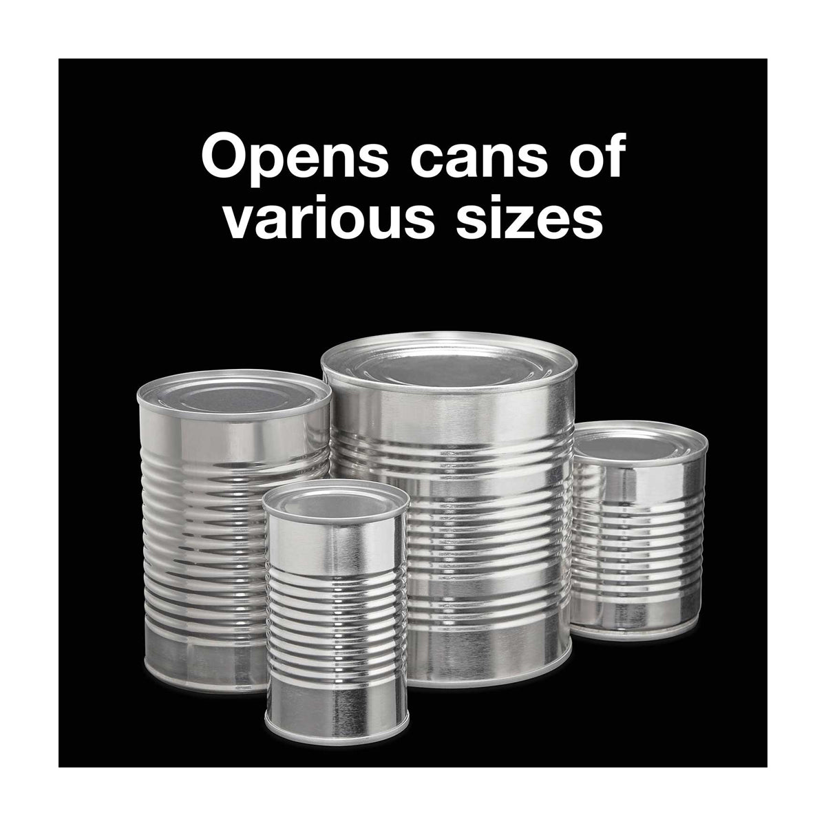 Proctor Silex Abrelatas Eléctrico | Apagado Automático | Almacenamiento de Cable | Blanco