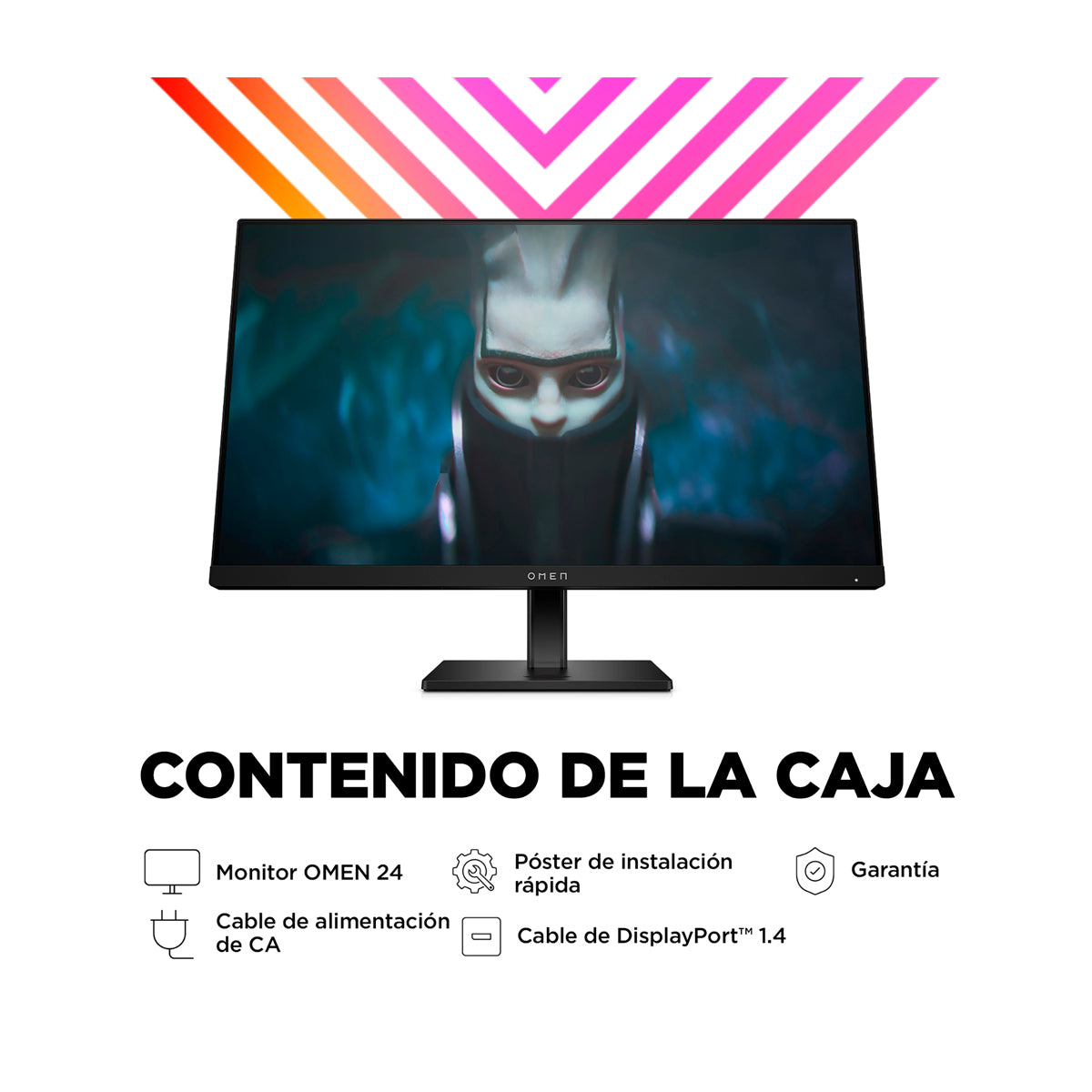 HP OMEN Monitor Gaming IPS Full HD HDR de 24" | AMD FreeSync Premium | Adaptive-Sync | 165Hz | 1ms