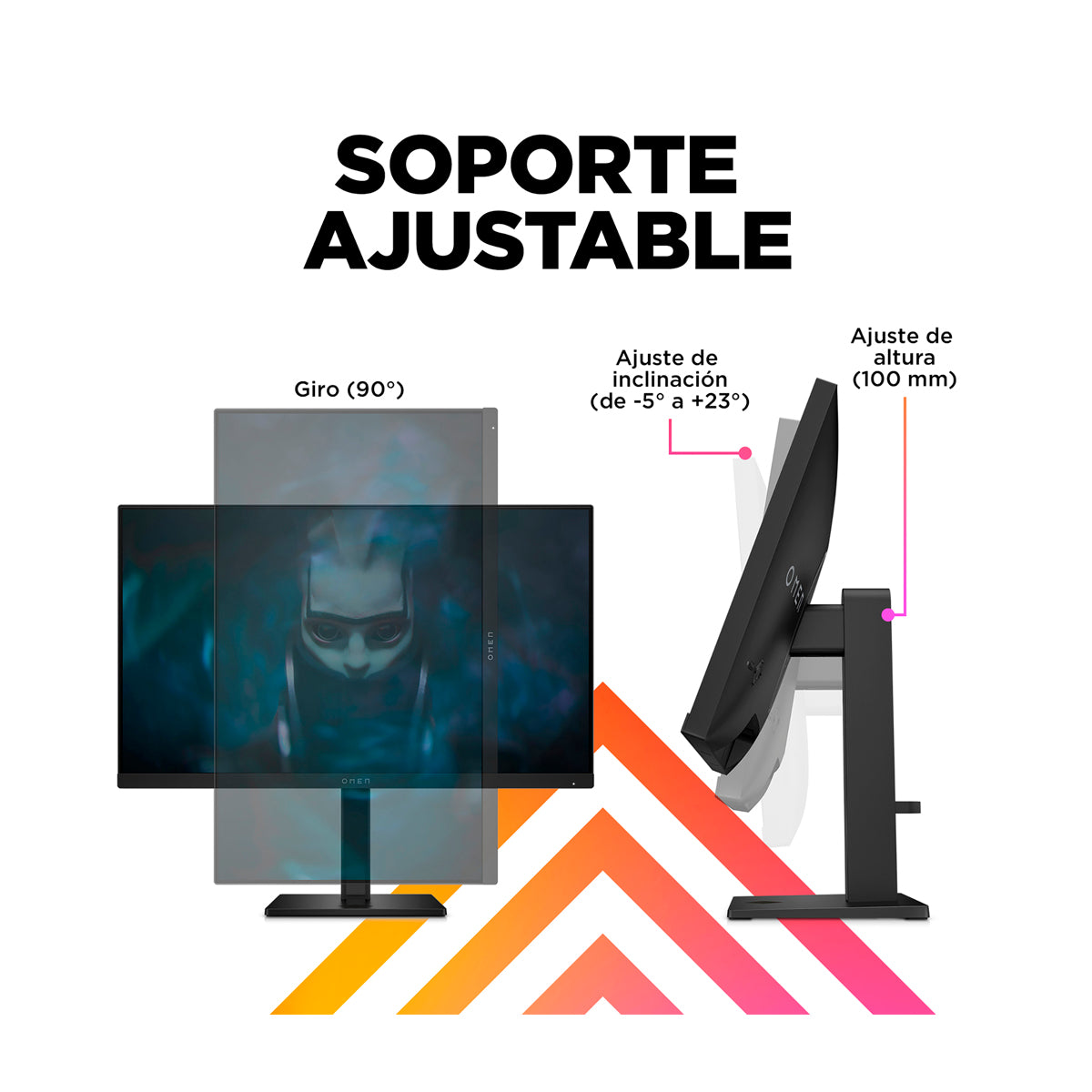 HP OMEN Monitor Gaming IPS Full HD HDR de 24" | AMD FreeSync Premium | Adaptive-Sync | 165Hz | 1ms