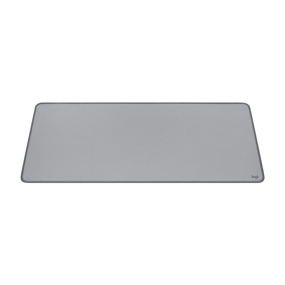 Logitech Desk Mat Alfombrilla para Escritorio | Antideslizante | Resistente a Salpicaduras | Gris