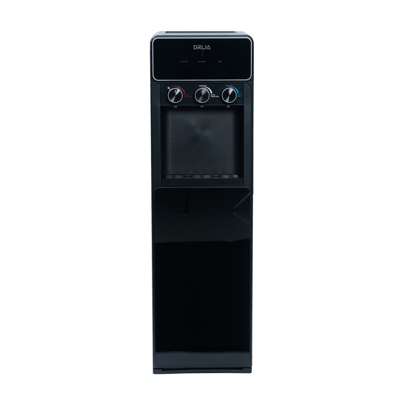 Drija Dispensador de Agua Fría/Caliente/Ambiente | Panel Táctil | Carga Inferior | Capacidad de 20L | Negro