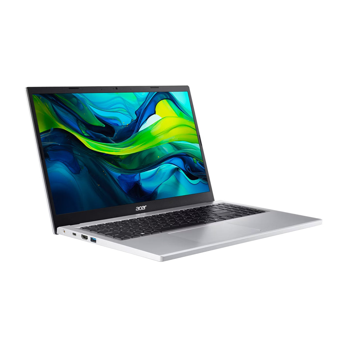 Acer Aspire Go 15 Laptop 15.6" FHD, Intel Core i3-N305, 8GB RAM, 512GB SSD, Windows 11 Home | Plateado