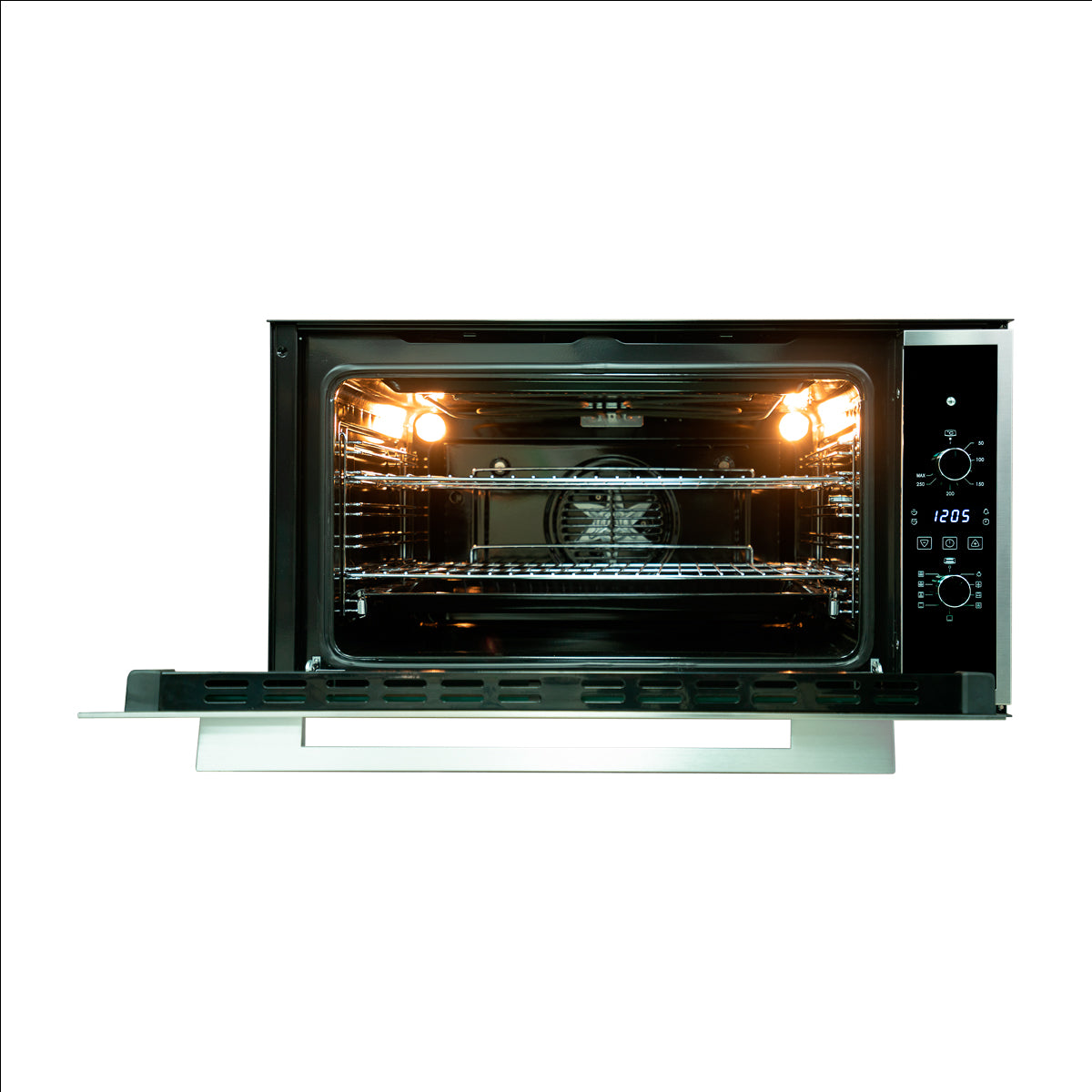 Drija América 90 Air Eléctrico Digital Horno Multifuncional Empotrable Eléctrico | Puerta de Triple Vidrio | 270°C