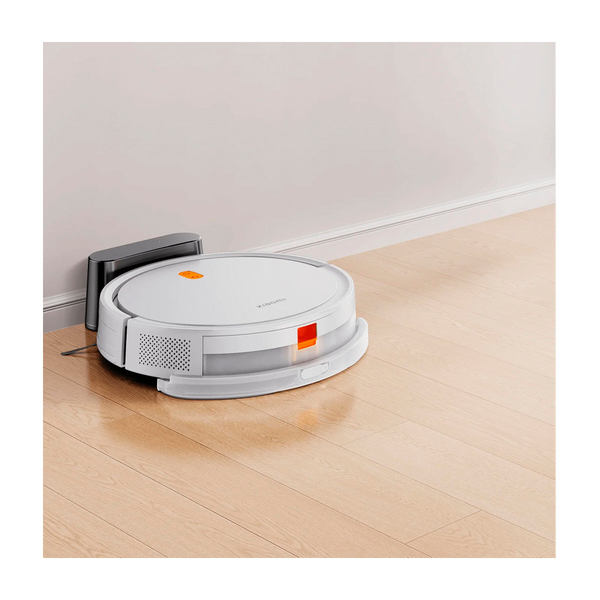 Xiaomi Aspiradora Robot Vacuum E5 Trapeador 2 en 1 | Succión de 2000Pa | limpieza en zigzag | control por voz | Blanco