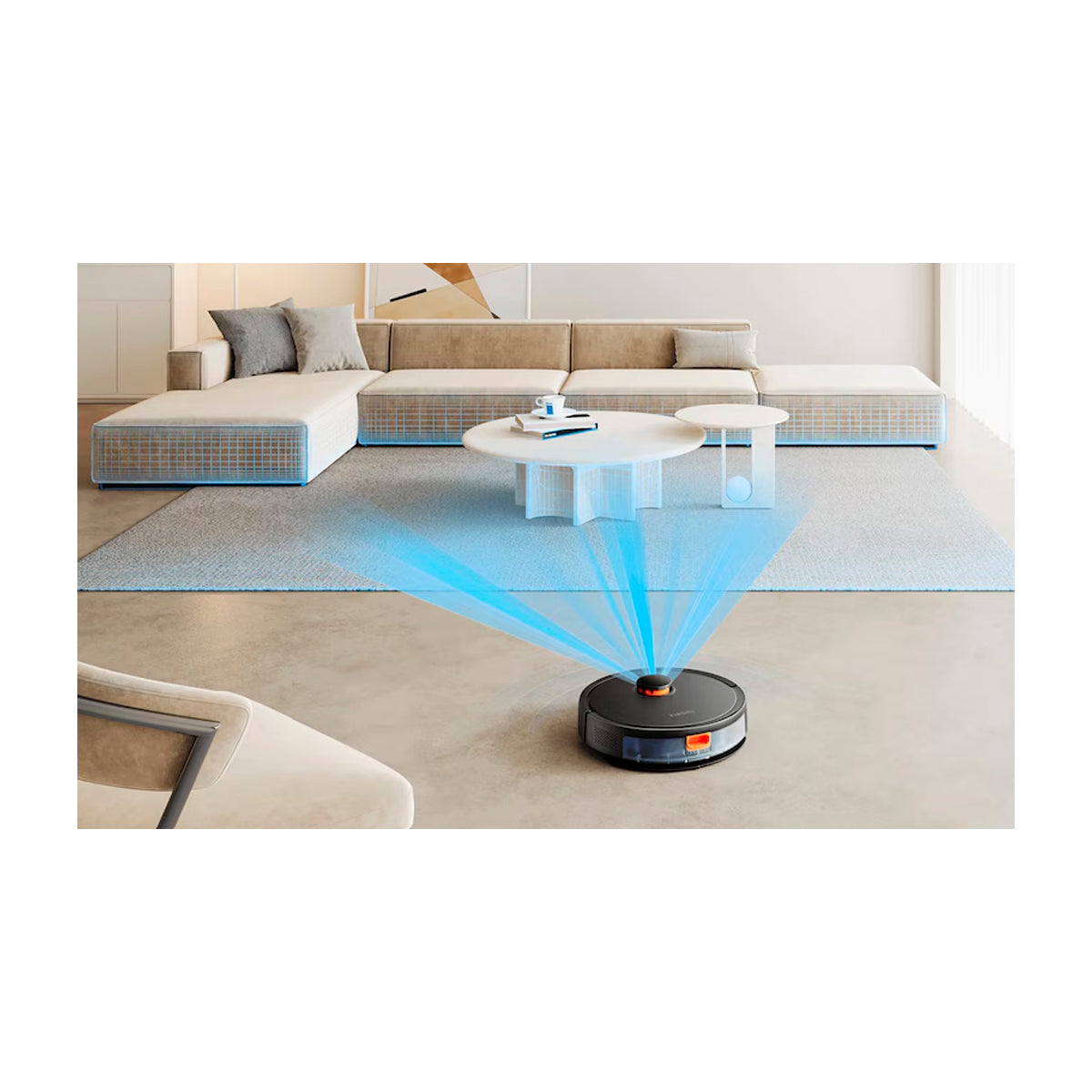 Xiaomi Aspiradora Robot Vacuum S20 Trapeador 2 en 1 | Succión de 5000Pa | Sensores LDS | Escaneo de 360° | Apagado automático | Negro