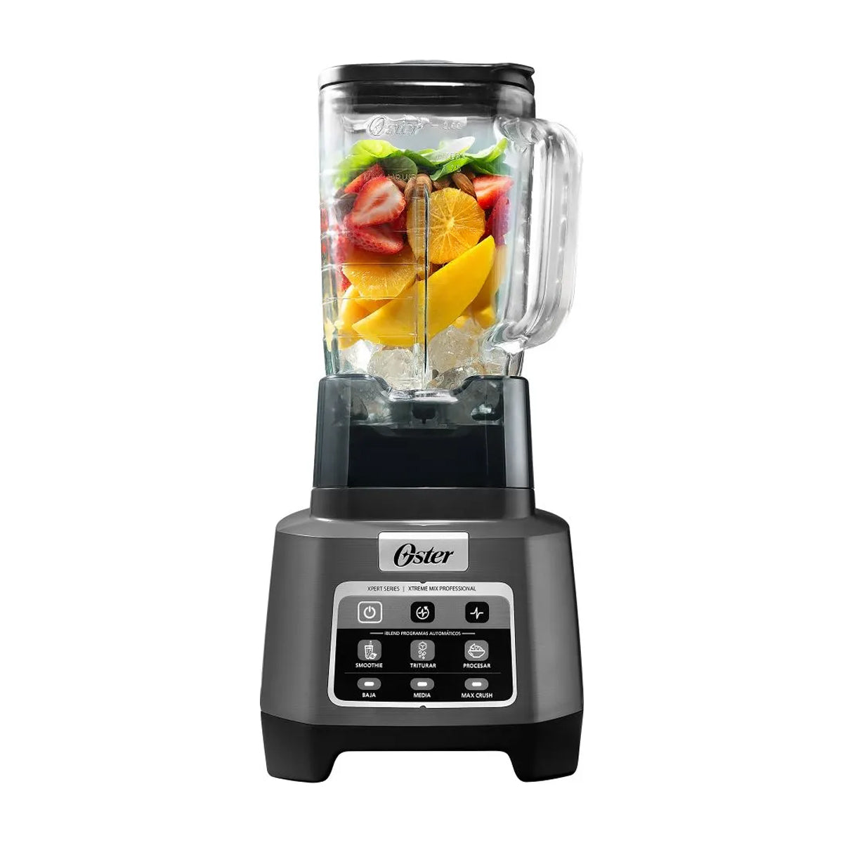 Oster BLSTXPGBW Xpert Series Licuadora de 3 Velocidades | Xtreme Mix | Max Crush | Pulso | Tecnología Reversible | All-Metal-Drive | 2L | 1500W