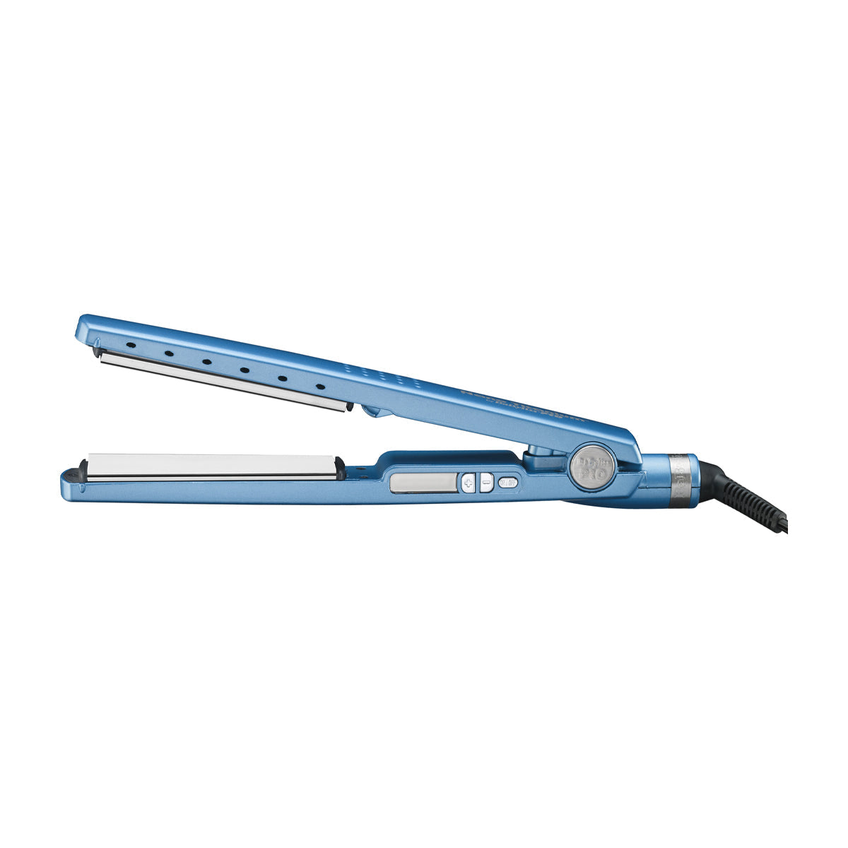 BaBylissPRO Plancha Alisadora para el Cabello | Nano Titanium | Digital | 1.25" | Azul