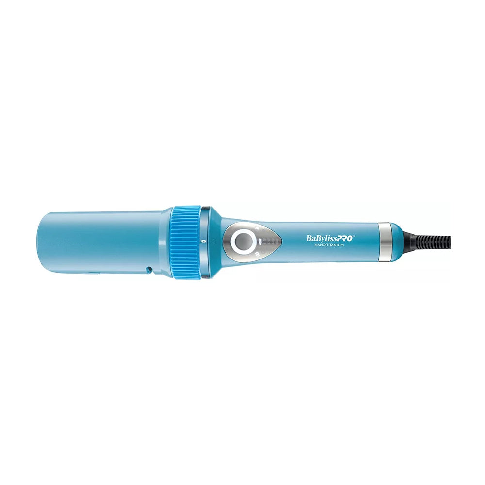BaBylissPRO MiraCurl Rizador para el Cabello Profesional | Nano Titanium | 1.25" | Azul