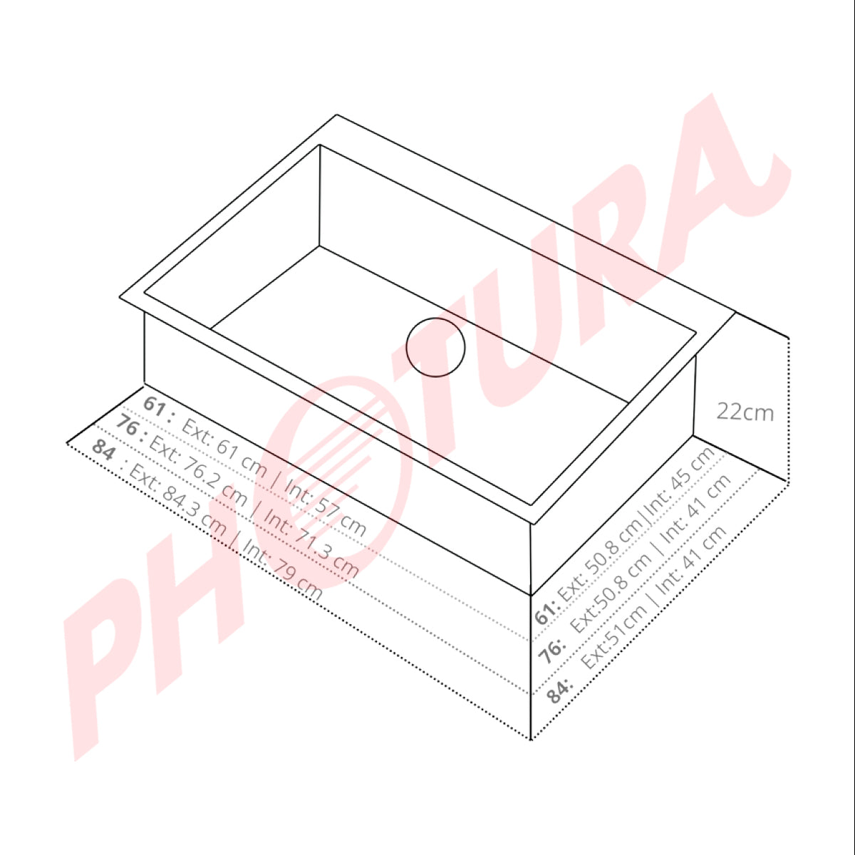 Drija Bolonia 84 Fregador Moderno de Acero Inoxidable | Sistema Anti Reboso | Enjuagador de Vasos | Dispensador de Jabón