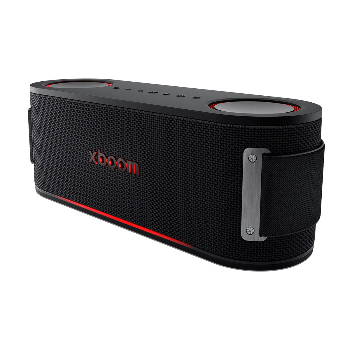 LG XBOOM Bounce Bocina Portátil Bluetooth | Auracast | Iluminación | 30H | IP67 | Negro