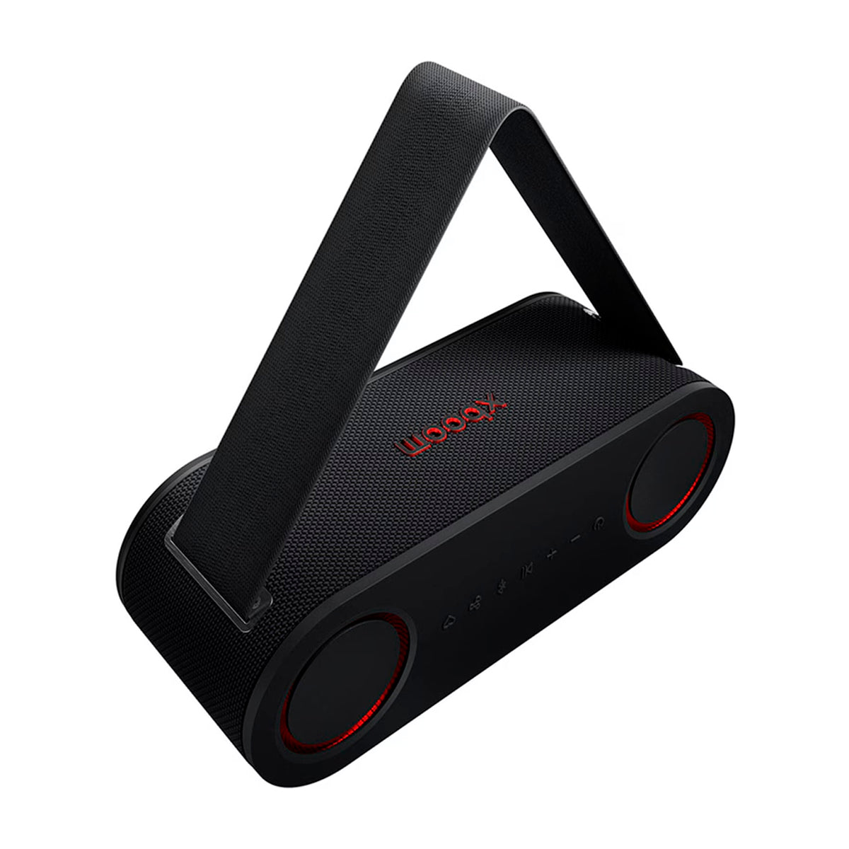 LG XBOOM Bounce Bocina Portátil Bluetooth | Auracast | Iluminación | 30H | IP67 | Negro