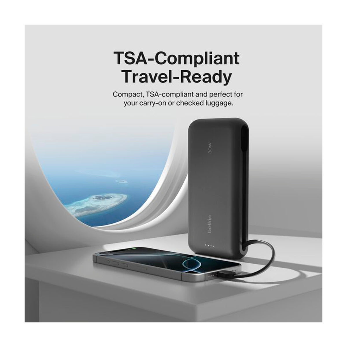 Belkin BoostCharge Power Bank Batería Portátil para Smartphones y Tablets | 20000Mah | Negro