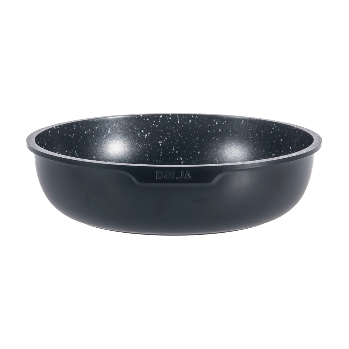 Drija Bucatini 19-B Juego de Ollas y Sartenes | Asas Desmotables | Antiadherente | Calor uniforme | Negro