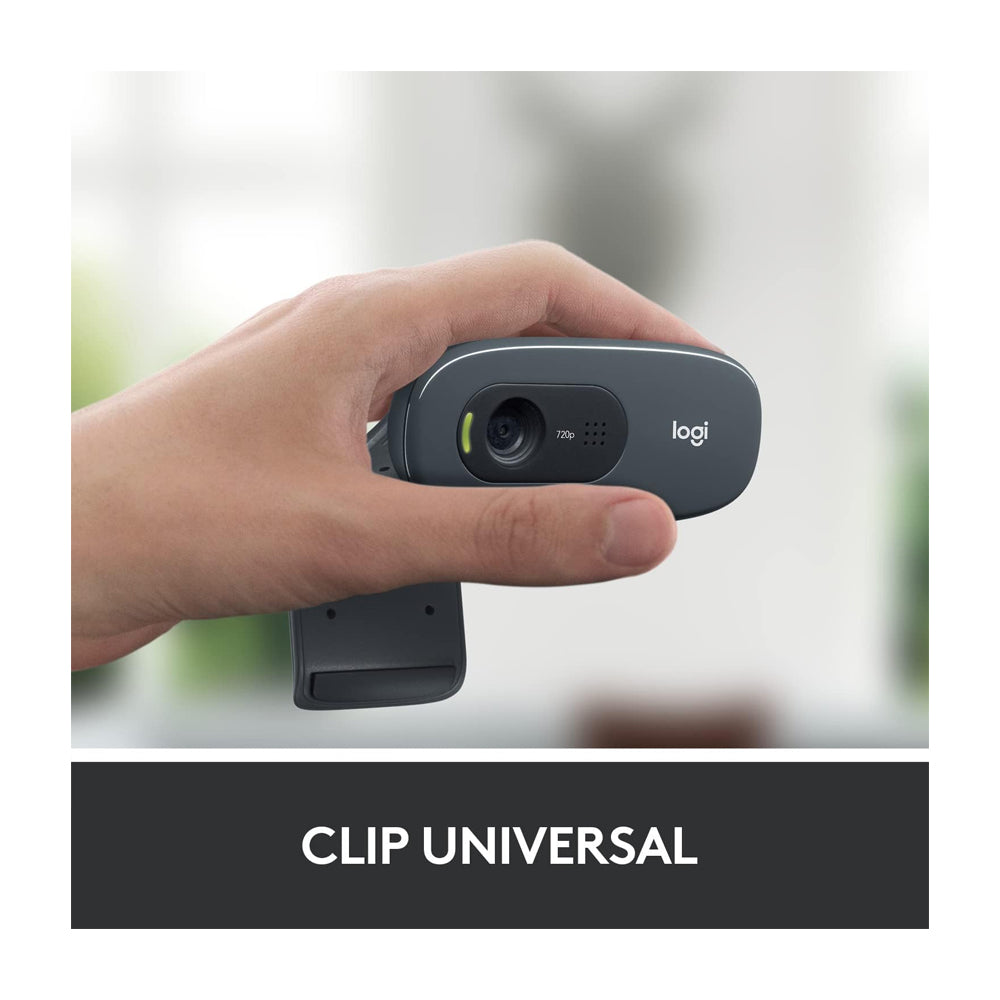 Logitech Cámara Web HD | 30fps | Widescreen