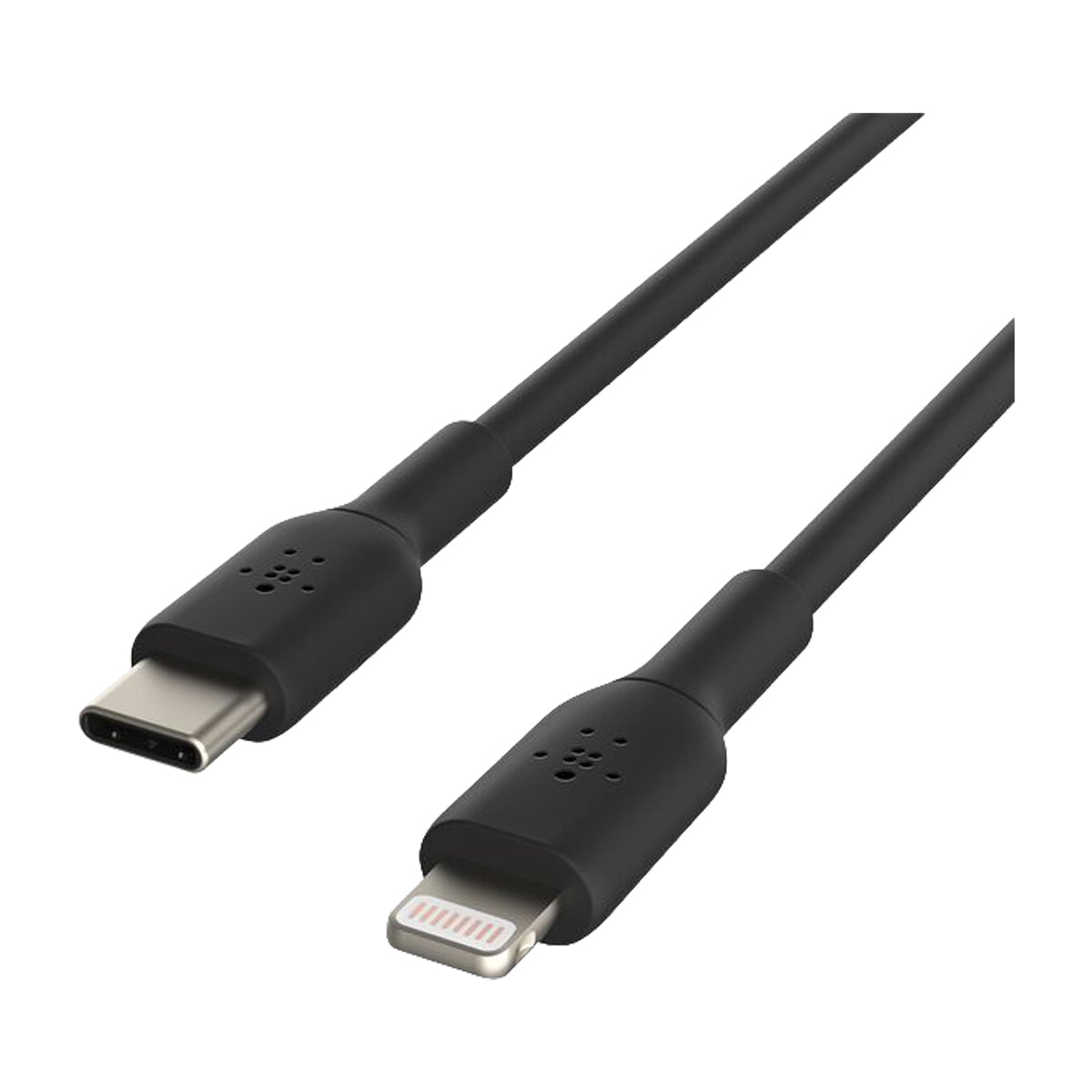 Belkin BoostCharge Cable USB C a Lightning | 1 Metro | Negro
