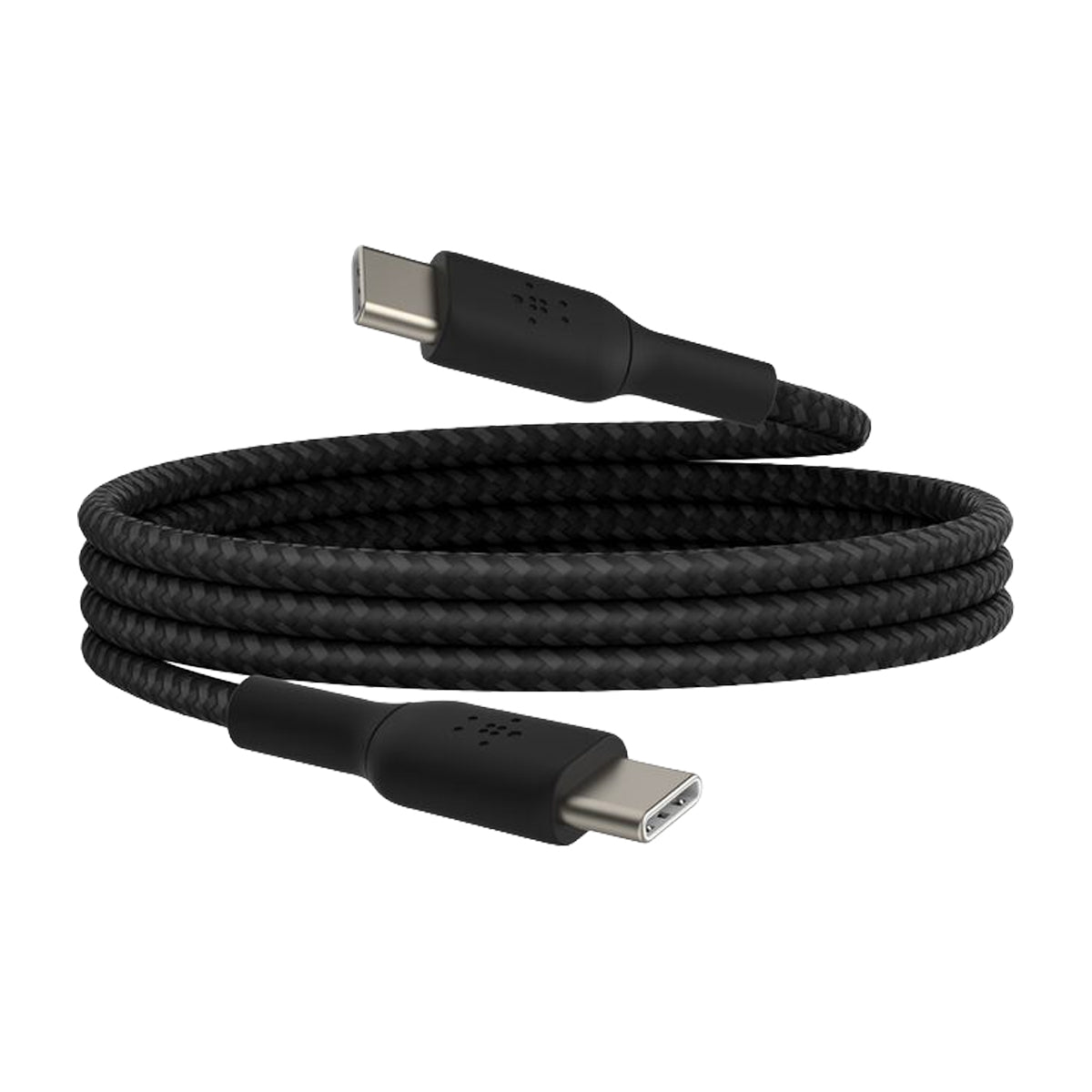 Belkin BoostCharge Cable Trenzado USB C a USB C | 1 Metro | Negro