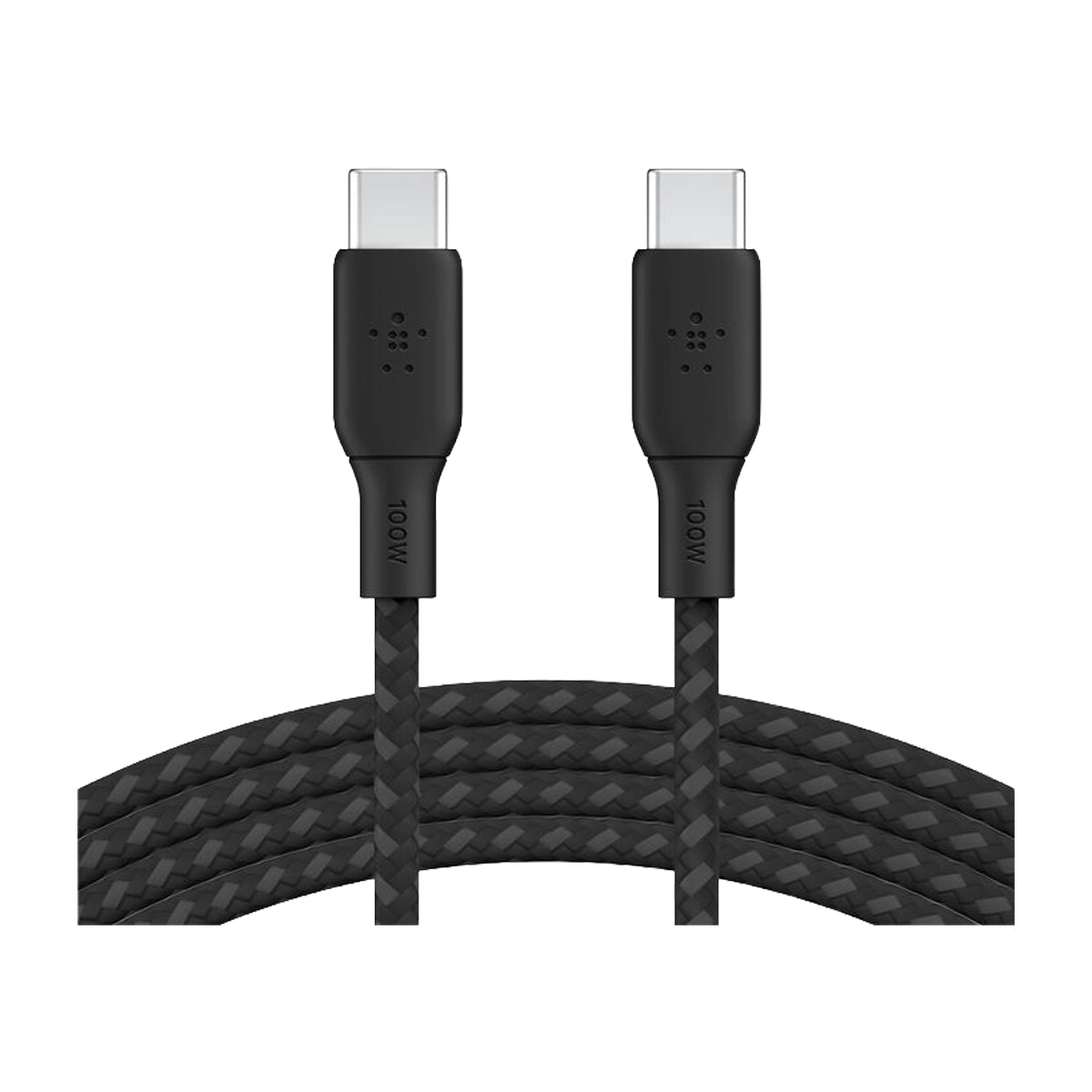 Belkin BoostCharge Cable Trenzado USB C a USB C | 2 Metros | Negro