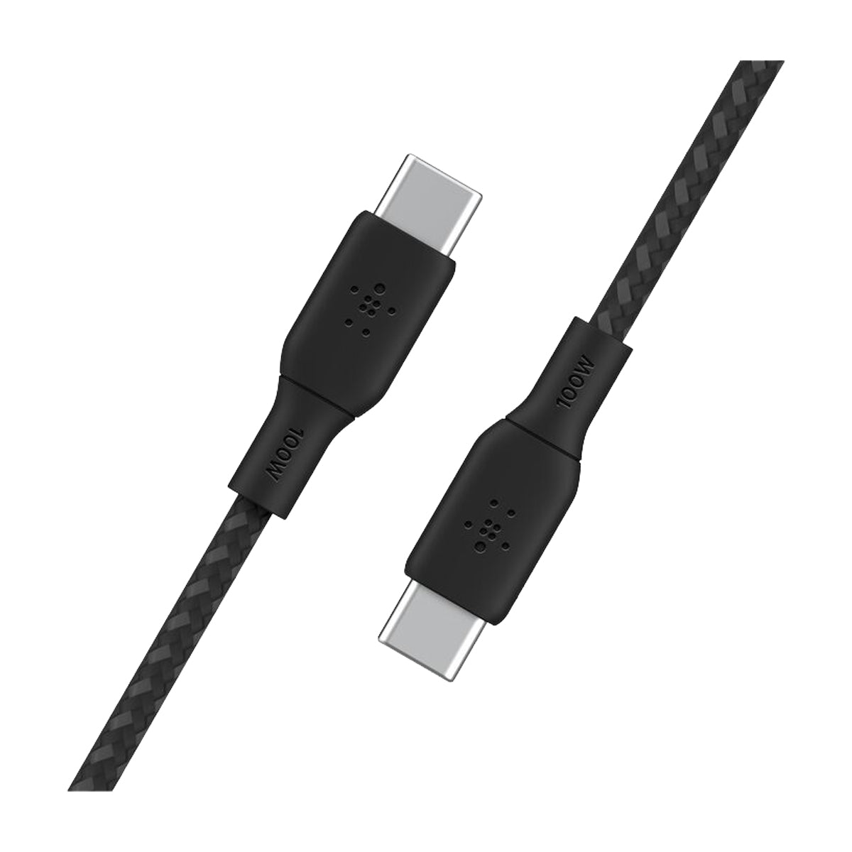 Belkin BoostCharge Cable Trenzado USB C a USB C | 2 Metros | Negro