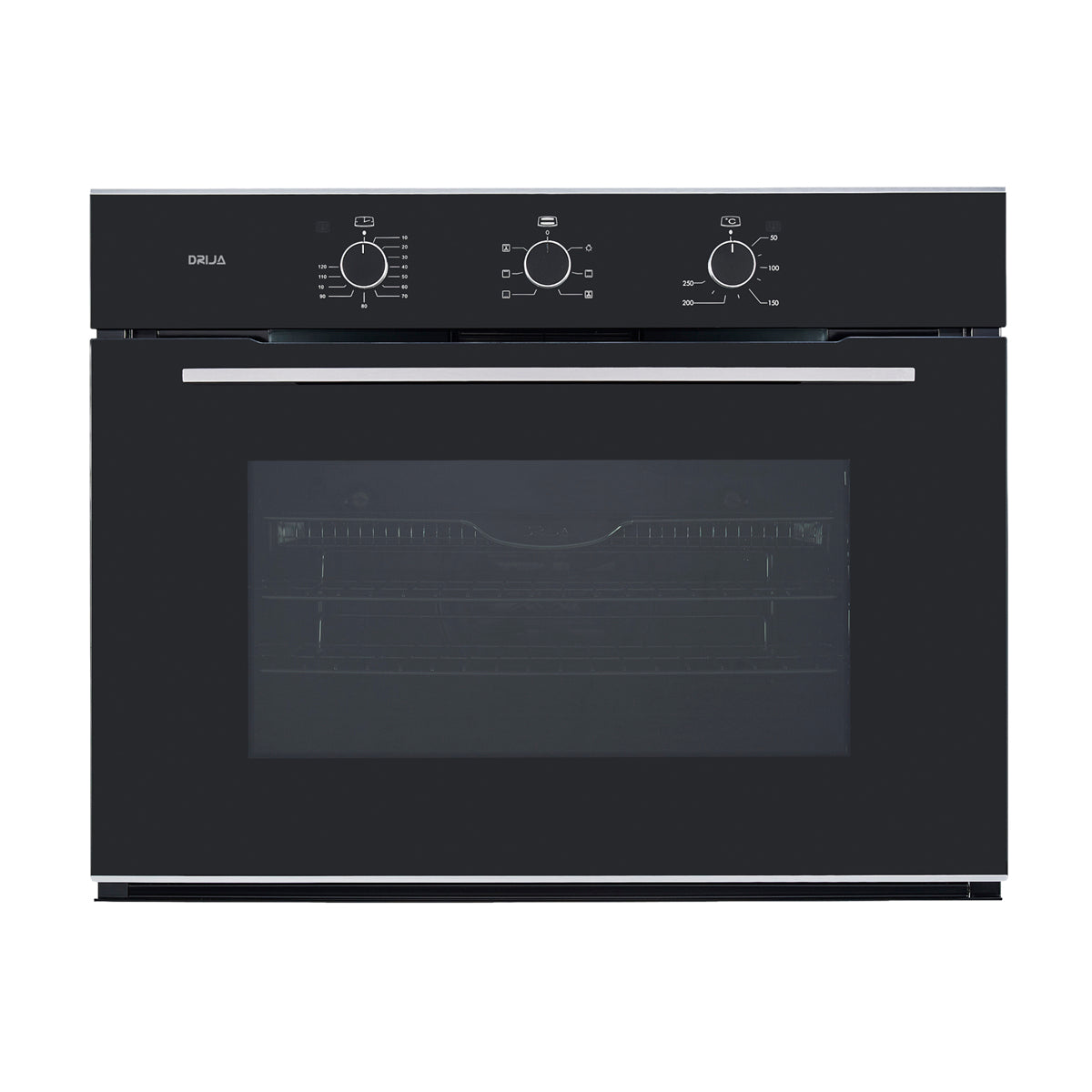 DRIJA Caribe 76 Air-A Eléctrico Horno Multifuncional Empotrable Eléctrico | Puerta de Triple Vidrio | 250°C