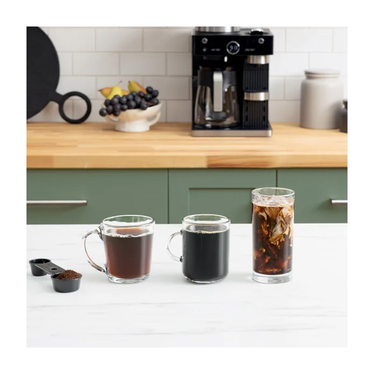 Ninja Cafetera de Especialidad de 12 Tazas | 19 Bares | 3 Estilos de Preparación | Espumador Plegable | Tecnología Barista Plus | Negro