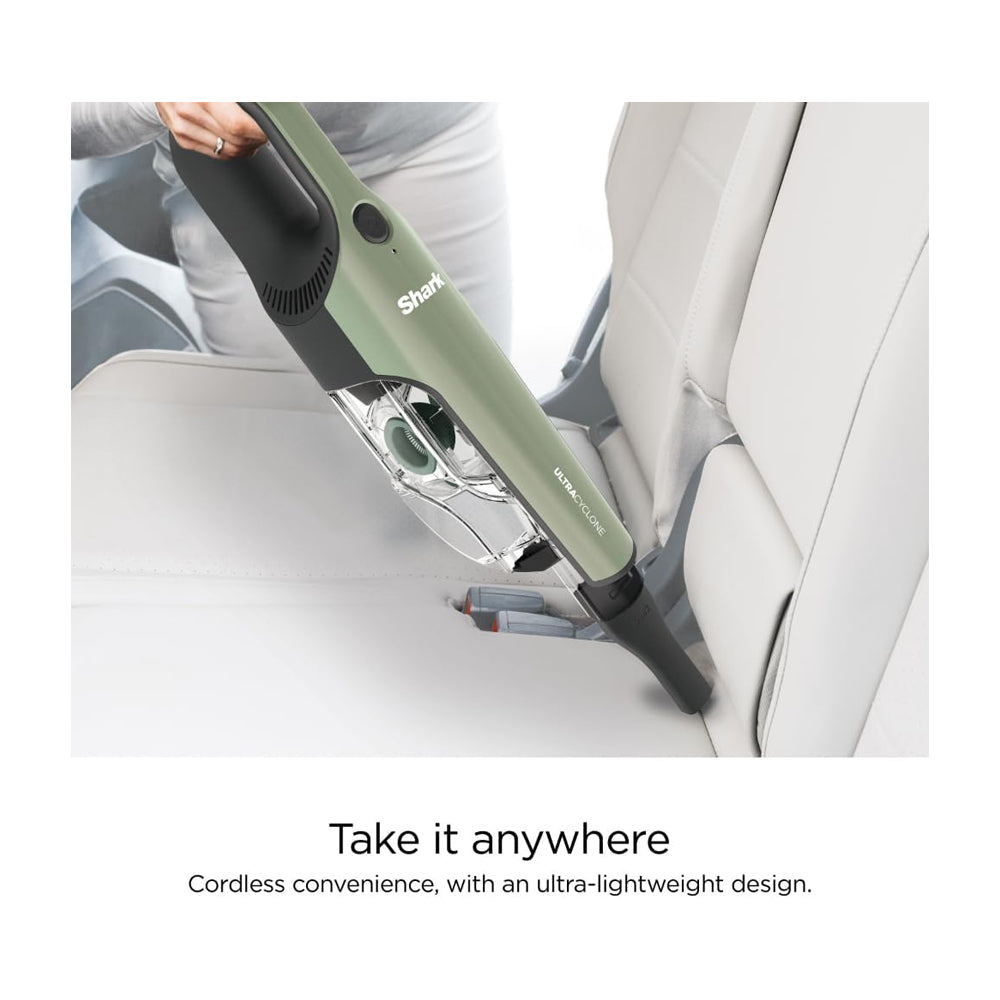 Shark UltraCyclone Pro Cordless Aspiradora de Mano Inalámbrica | Succión Potente | CleanTouch | Lithium Ion | Verde Negro