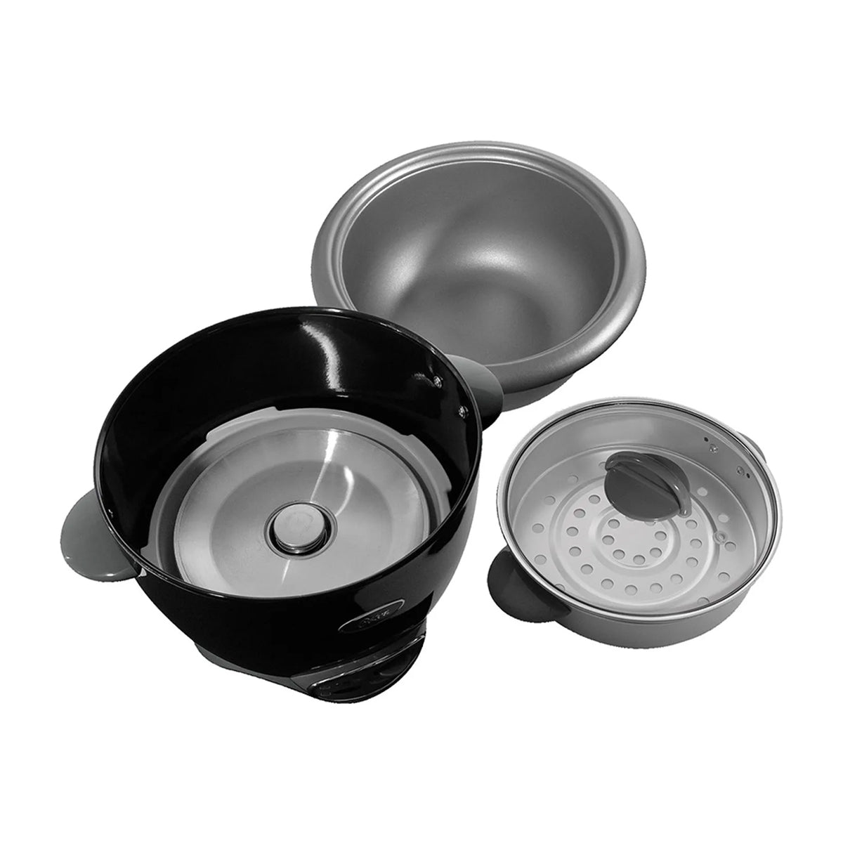 Oster CKSTRC3103B Olla Arrocera Multiusos de 2.5L | Interior Antiadherente Extraíble | Negro