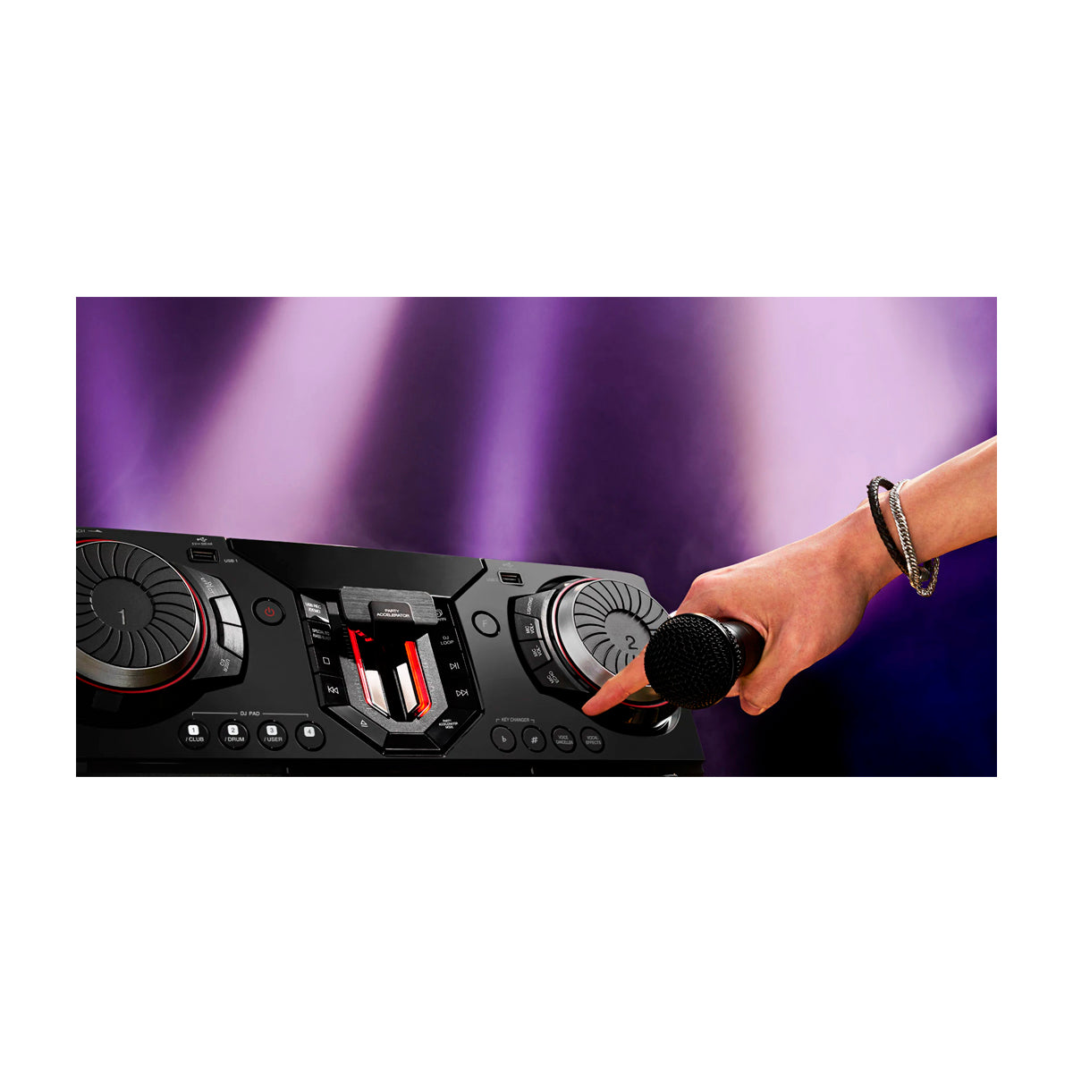 LG XBOOM Equipo de Sonido Minicomponente | 3500W | Karaoke | Party Accelerator | Wireless Party Link | Multi Bluetooth