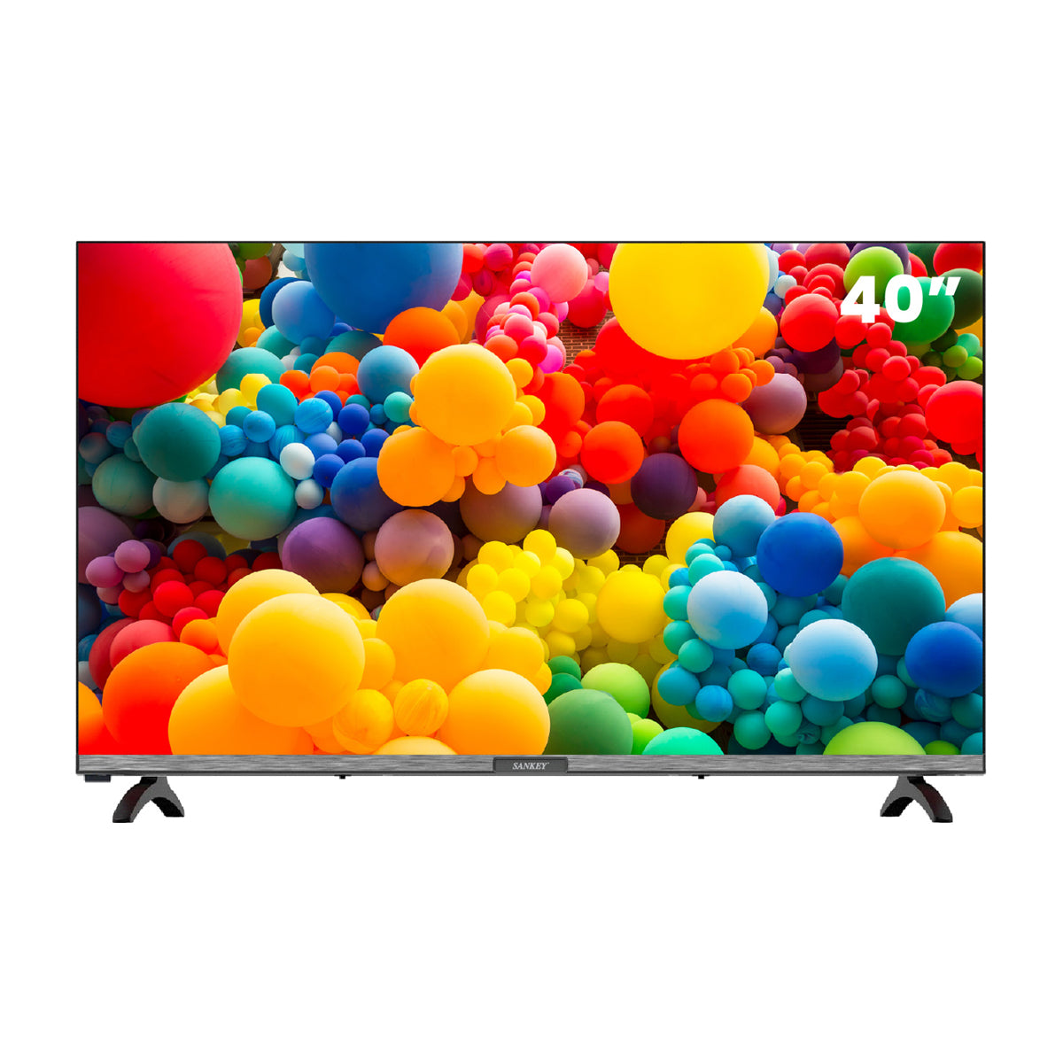 Sankey Televisor LED Full HD Smart de 40" | Procesador Quad Core | Frameless Design | Ultra Slim | Whale OS