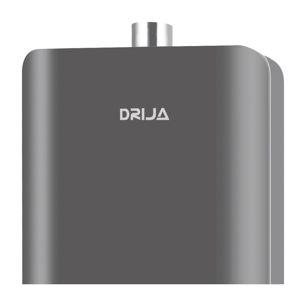 DRIJA Calentador de Agua a Gas | 34KW | 17L | Gris