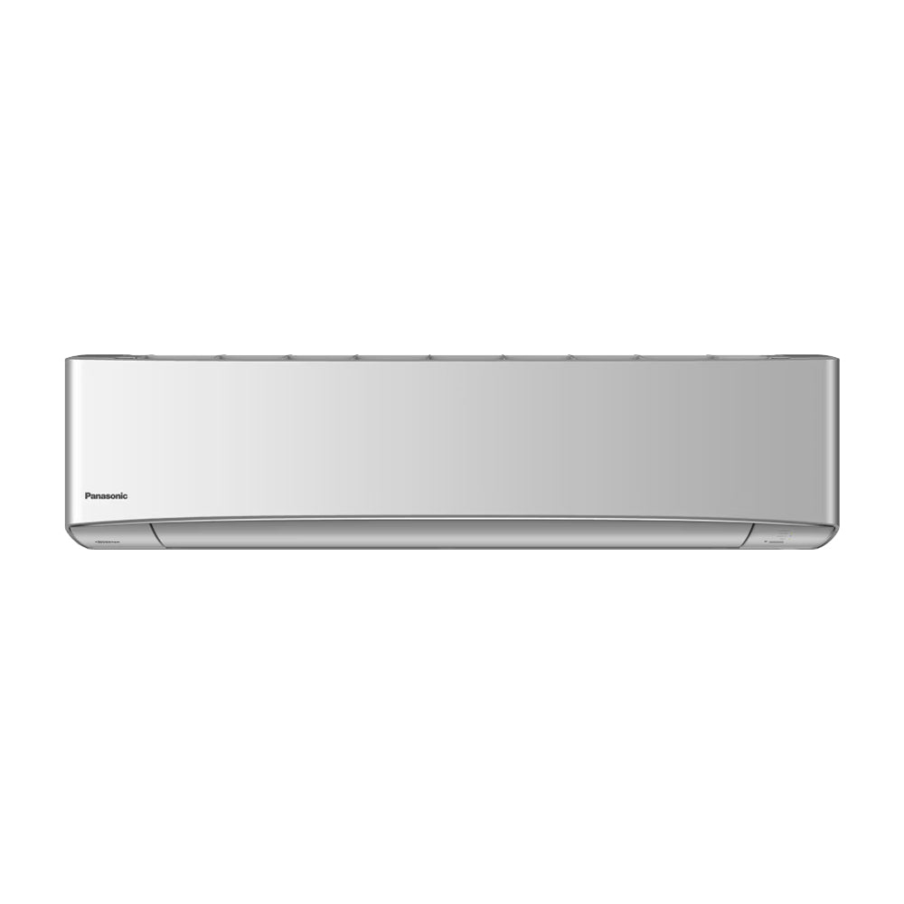 Panasonic Aire Acondicionado Split Premium Inverter 25,200 BTU | SEER 21 | nanoeX Mark 2 | WiFi Comfort Cloud | Filtro Antibacterial | Blue Fin | 220v | Gris