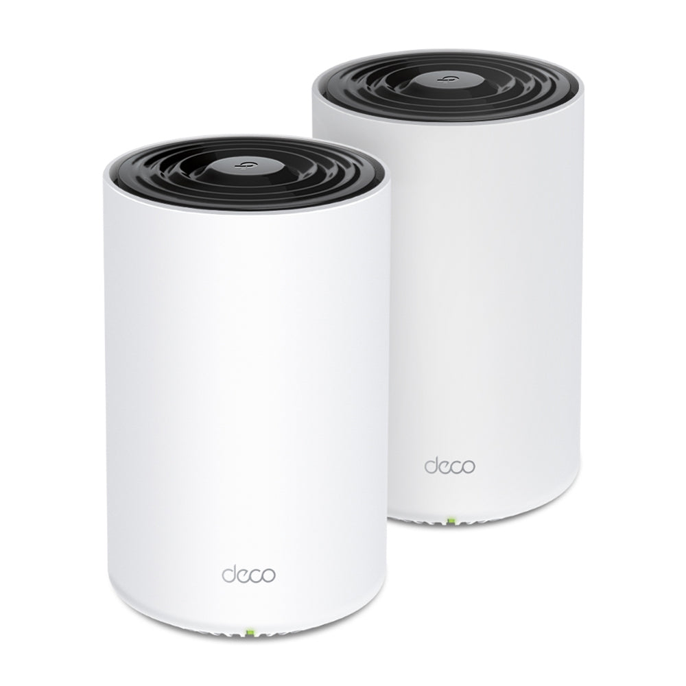 TP-Link Deco Sistema WiFi 6 Mesh para toda la Casa | Triple Banda | MU-MIMO | Gigabit | WPA3 | Beamforming | OneMesh | OFDMA | Cobertura Casa de 5500p2 | Punto de Acceso | HomeShield | Hasta 5.4Gbps | 2 Unidades