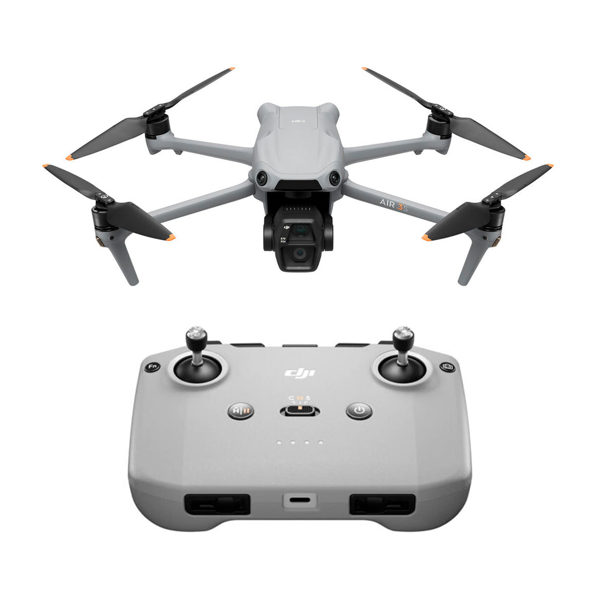 DJI Air 3S Drone | Quadcopter | 50MP | Video 4K | 1 Baterías | OcuSync 4.0 | ActiveTrack 360° | 45 Min