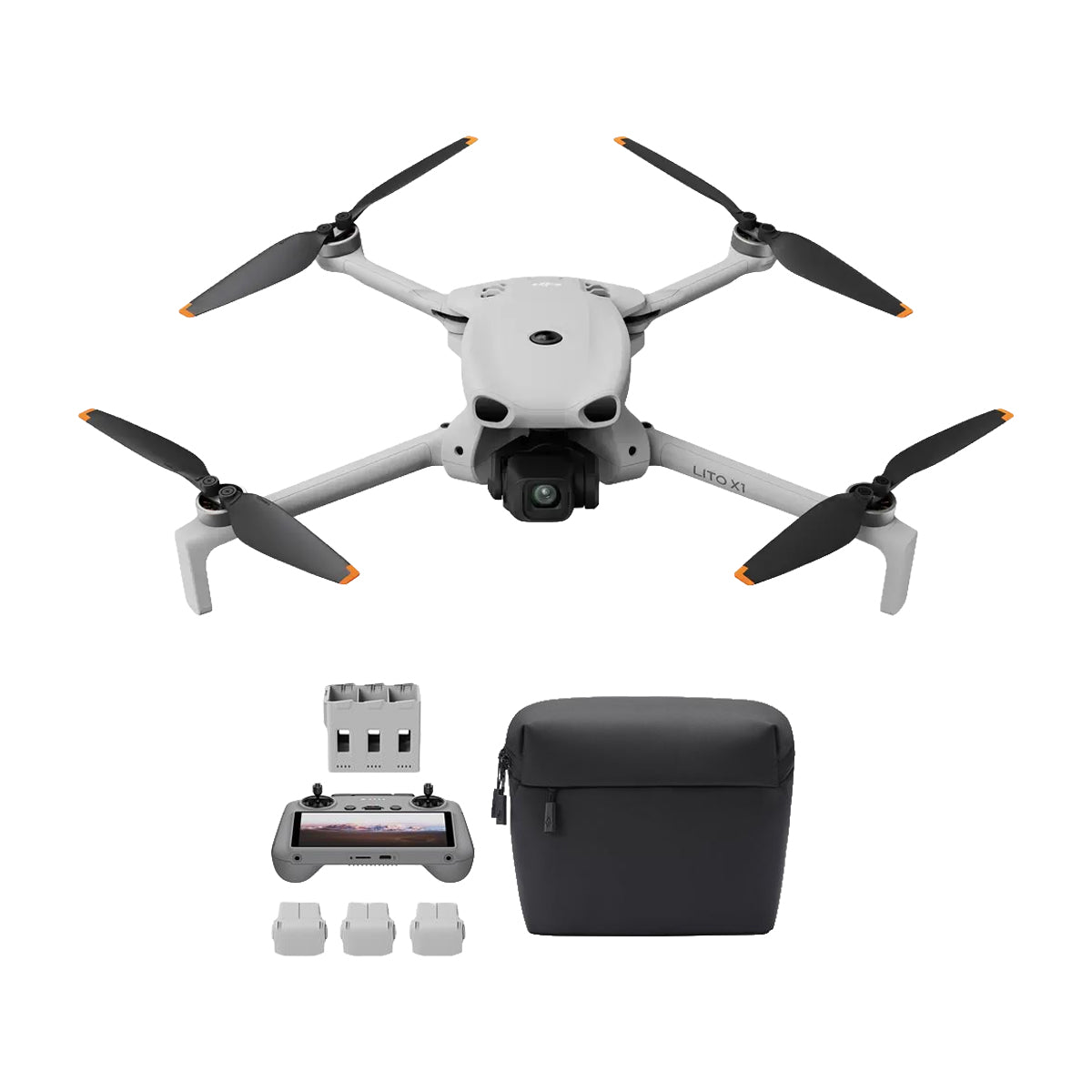 DJI Lito X1 Drone Fly More Combo | RC2 | Quadcopter | 48MP | Video 4K | 3 Baterías | Cargador Triple | OcuSync 4.0 | ActiveTrack 360° | 36 Min