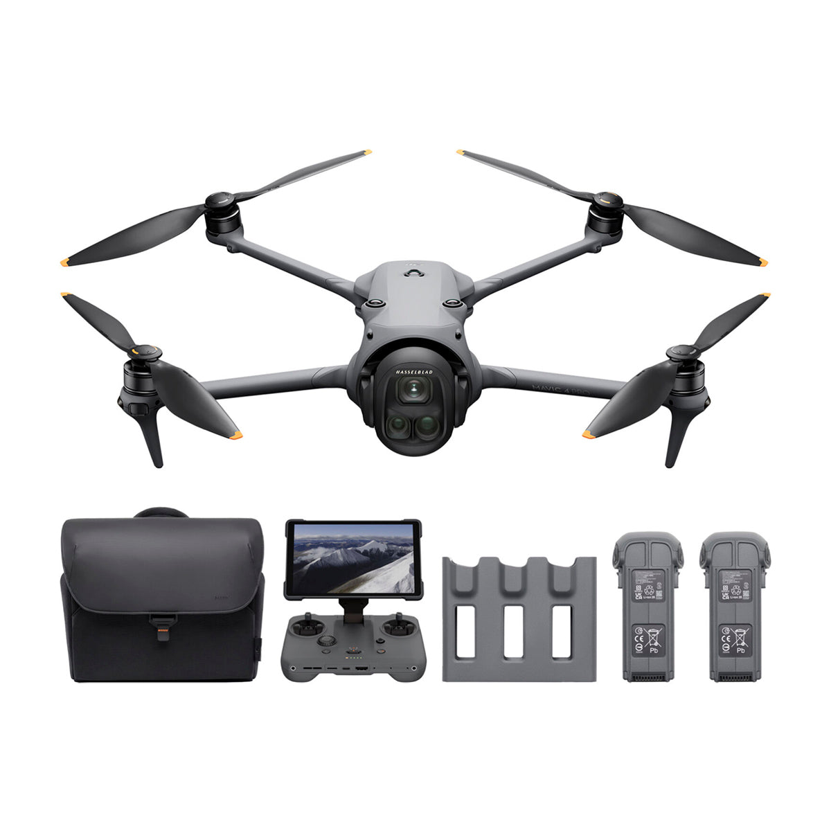 DJI Mavic 4 Pro Drone Creator Combo | Quadcopter | 100MP | Video 6K | 3 Baterías | Cargador Triple | OcuSync 4.0 Plus | ActiveTrack 360° | 51 Min