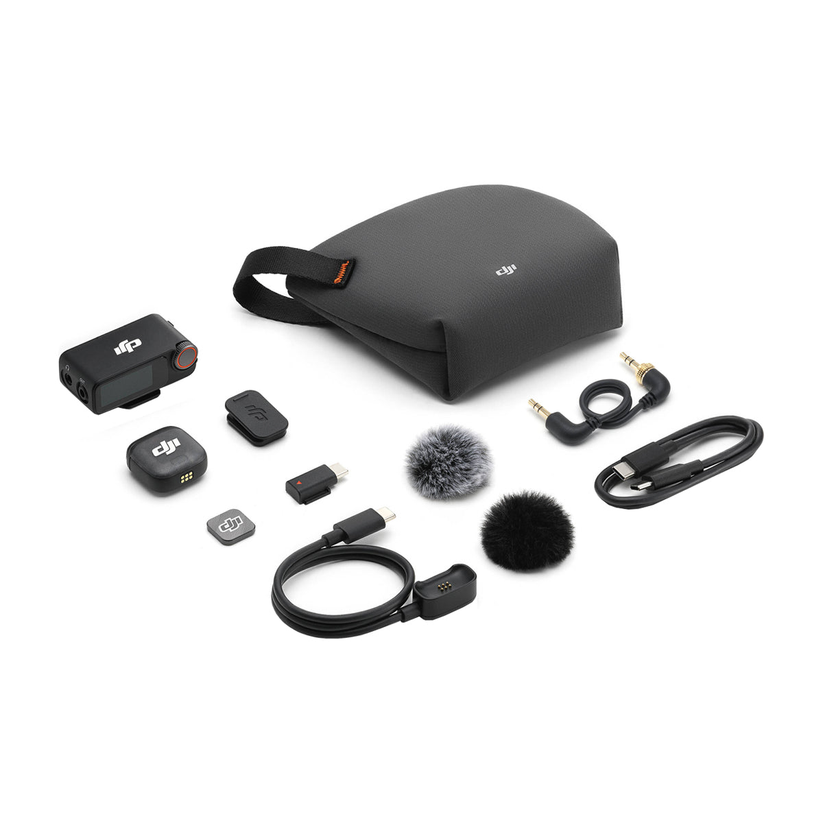 DJI Mic 3 Micrófono Inalámbrico | 1 Transmisor | 1 Receptor | Para Cámaras Profesionales, Smartphones, Tablets y Computadoras | Negro