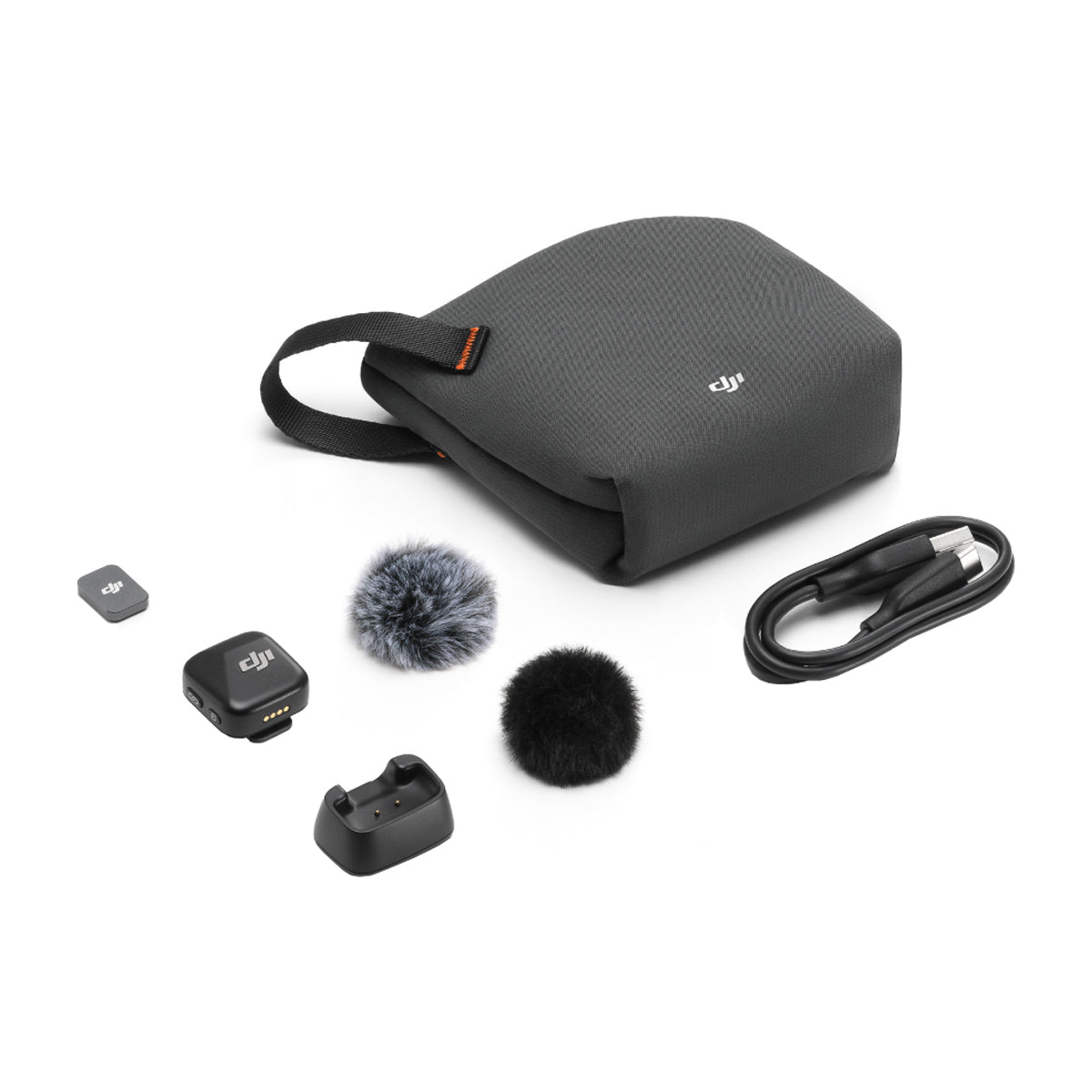 DJI Mic Mini Micrófono Inalámbrico | 1 Transmisor | Para Cámaras Profesionales, Smartphones, Tablets y Computadoras | Negro