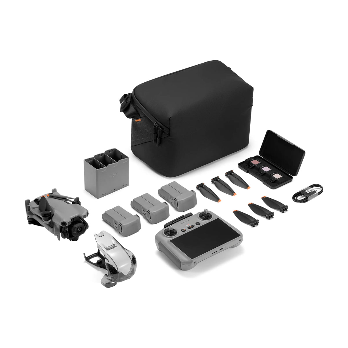 DJI Mini 5 Pro Drone Fly More Combo Plus | Quadcopter | 50MP | Video 4K | 3 Baterías Plus | Cargador Triple | OcuSync 4.0 Plus | ActiveTrack 360° | 52 Min