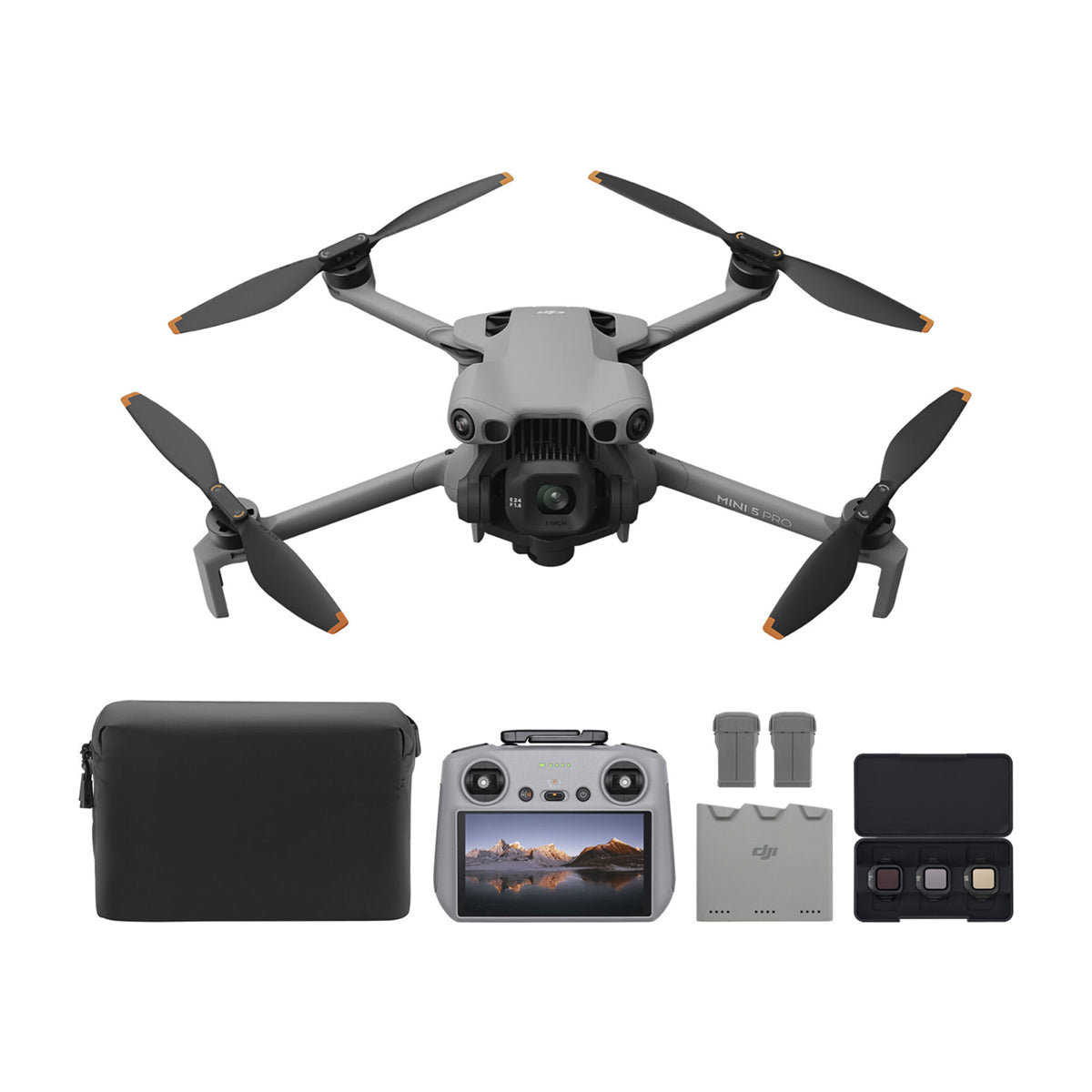 DJI Mini 5 Pro Drone Fly More Combo | Quadcopter | 50MP | Video 4K | 3 Baterías | Cargador Triple | OcuSync 4.0 Plus | ActiveTrack 360° | 36 Min