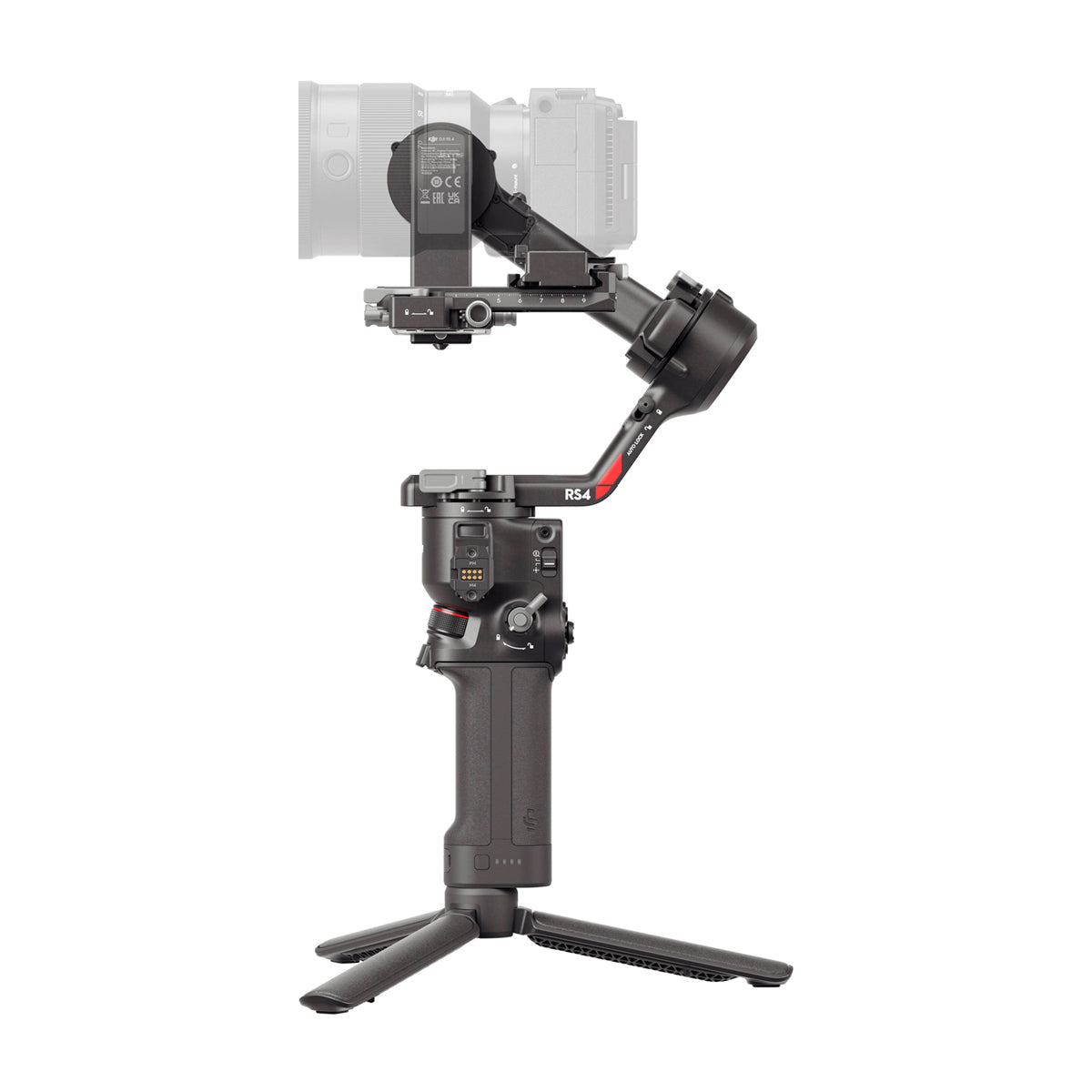 DJI RS 4 Combo Gimbal para Cámaras | Estabilizador de 3-Ejes | Motor Focus Pro | OLED Touchscreen | 12H | Negro