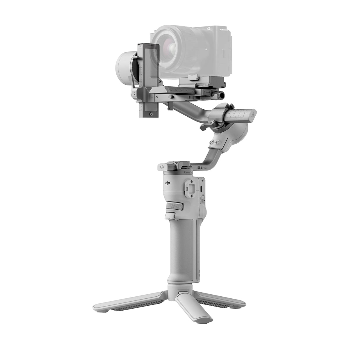 DJI RS 4 Mini Gimbal para Cámaras | Estabilizador de 3-Ejes | Modo Horizontal & Vertical | OLED Touchscreen | 13H