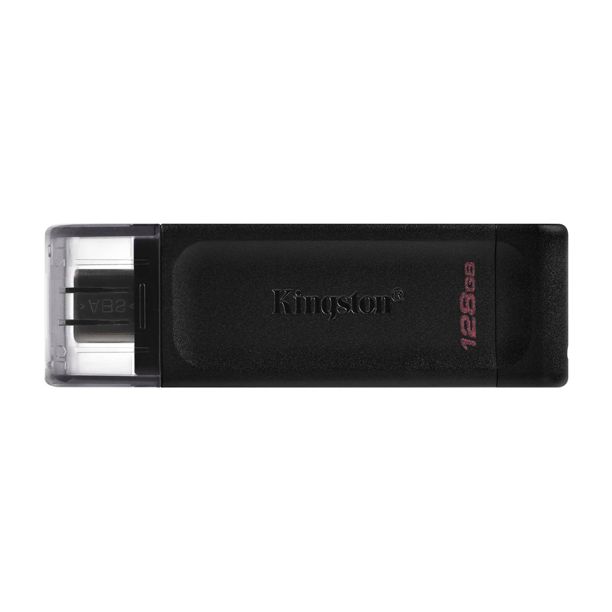 Kingston Memoria USB C de 128GB | USB 3.2 | Negro